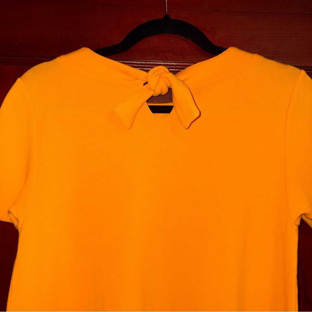 Yves Saint Laurent Vintage Marigold Yellow Knit Tunic Top Size M - Picture 6 of 10